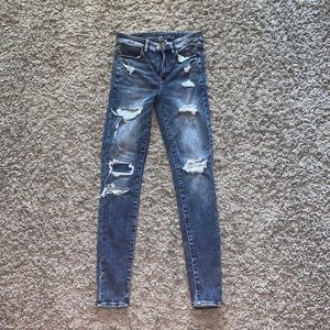 American Eagle Hi-Rise skinny jeggings